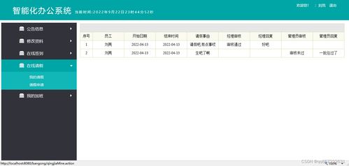 java ssh mysql智能化辦公管理系統(tǒng)