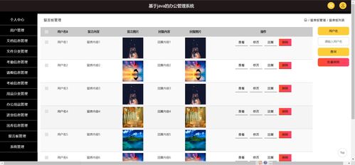 jsp ssm人事辦公管理系統